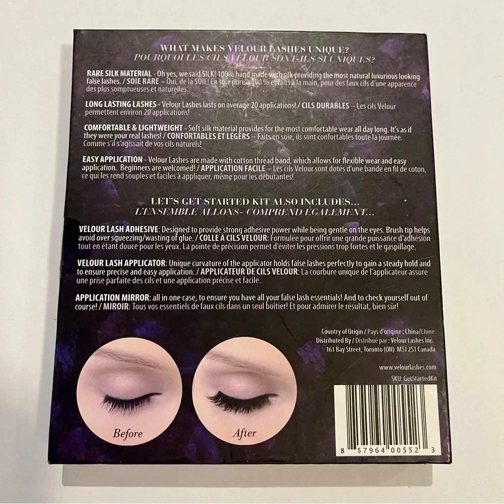 Bundle of false lashes. All new in box, never used or opened. Six pairs.